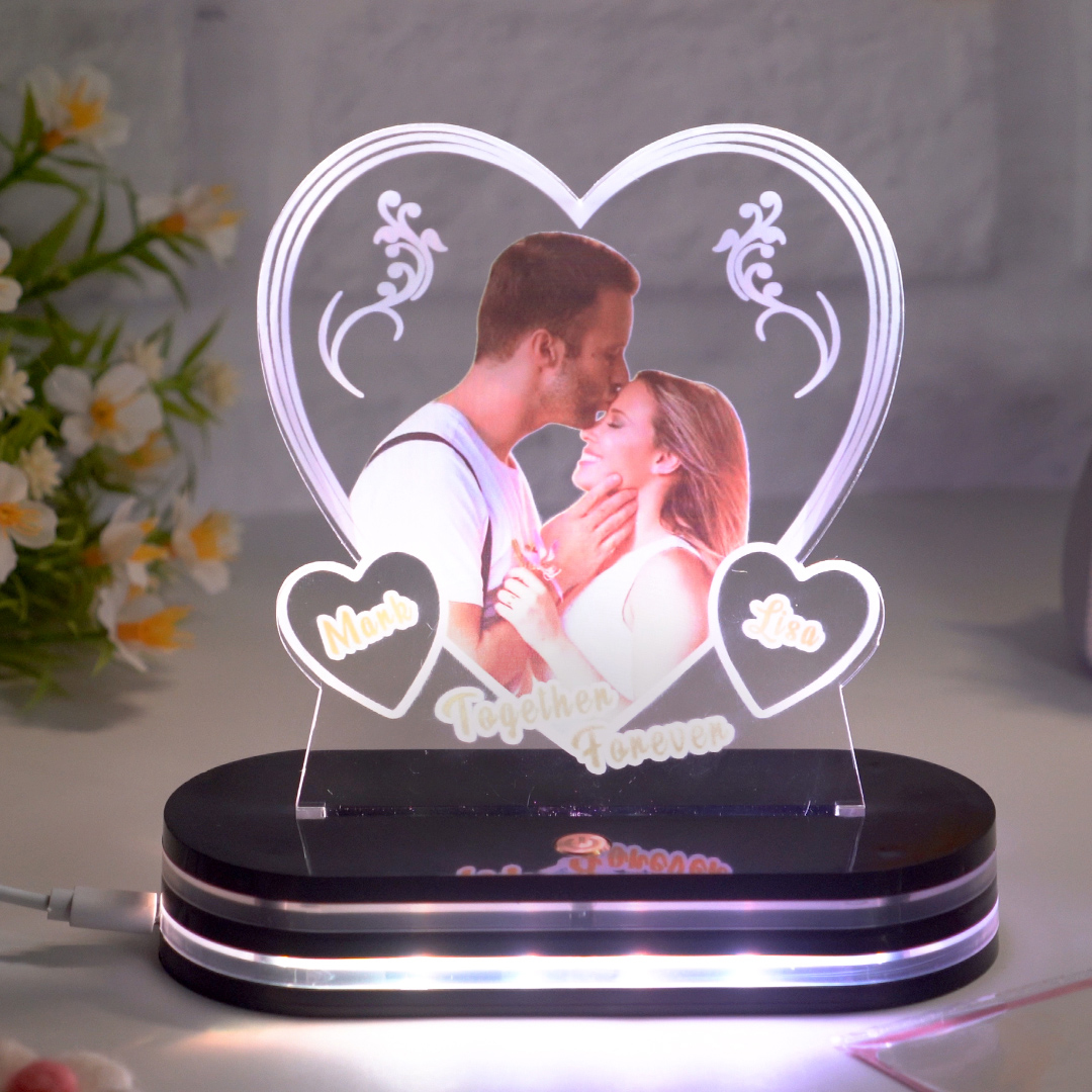 Personalized Love Acrylic Lamp